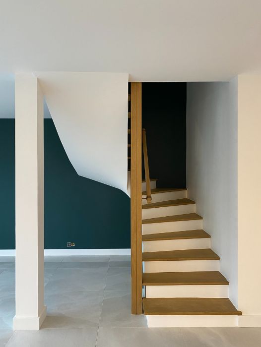 Rénovation d'une maison à Beaumont effectuée par l'architecte d'intérieur Sophie Jacquemin Interior Design